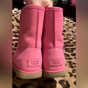 Bubblegum pink UGG boots